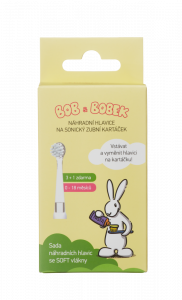 Bob a Bobek baby náhradní hlavice 0-18 měsíců, 3 + 1 zdarma