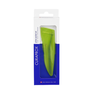 Curaprox MK CPS 459 cestovní pouzdro, mezizubní kartáčky řady Prime+ držák