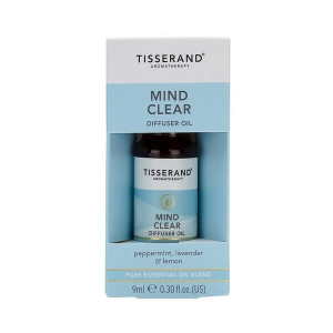 Tisserand Mind Clear Čistá hlava Osvěžující směs esenciálních olejů proti bolesti hlavy, 9 ml 