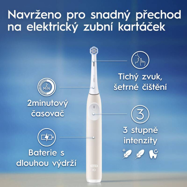 Oral-B iO Series 2 Calm Pink růžový elektrický zubní kartáček