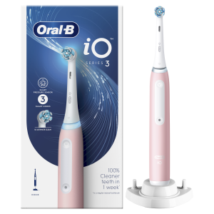 Oral-B iO Series 3 Blush Pink elektrický zubní kartáček