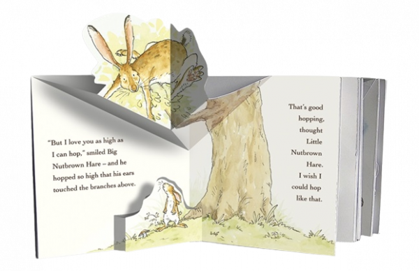 Hádej, jak moc tě mám rád, leporelo pro děti a jejich rodiče od 1+