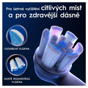 Oral-B iO Ultimate Clean Black náhradní hlavice, 4 ks