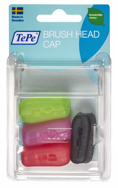 TePe kryt na hlavici kartáčku, 4 ks