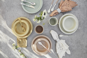 Elodie Details Mineral Green dětský jídelní set