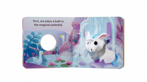 Jednorožec - maňásková knížka