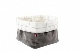 Kikadu šedý látkový box