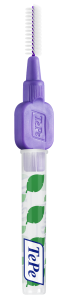 TePe Original mezizubní kartáčky z bioplastu 1,1 mm, fialové, 6 ks