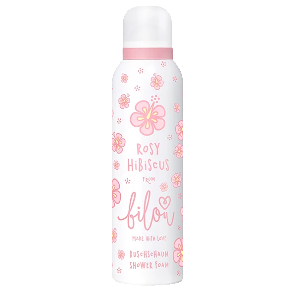 Bilou Sprchová pěna Rosy Hibiscus - limitovaná vůně, 200 ml