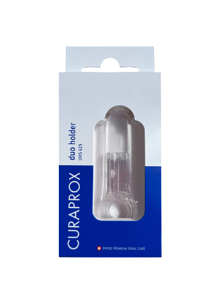 Curaprox UHS 425, DUO handy  držák pro dva mezizubní kartáčky