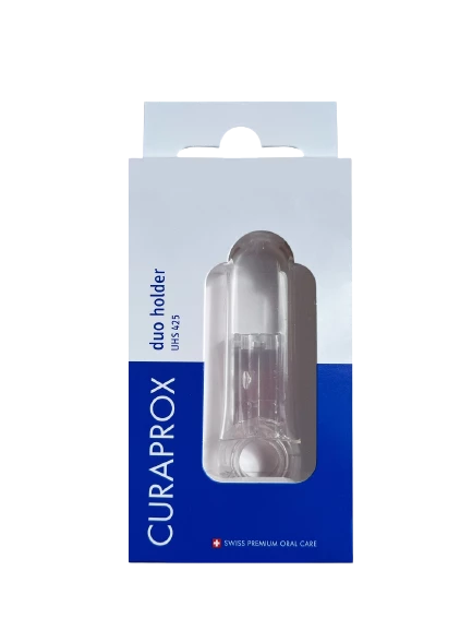 Curaprox UHS 425, DUO handy  držák pro dva mezizubní kartáčky