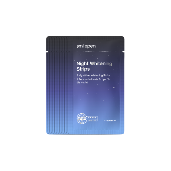 Smilepen Night Whitening Strips, sada nočních bělicích pásek (10×2)
