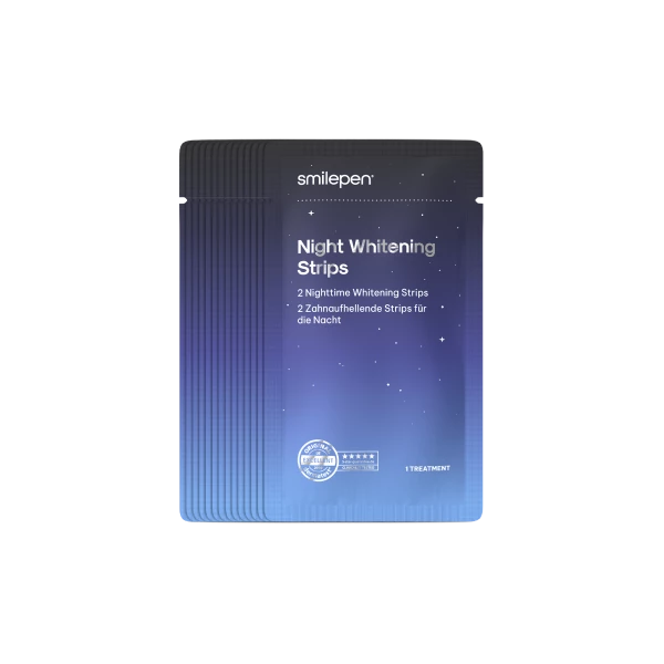 Smilepen Night Whitening Strips, sada nočních bělicích pásek (10×2)