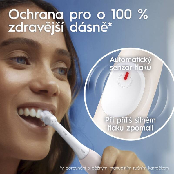 Oral-B iO Series 2 Calm Pink růžový elektrický zubní kartáček