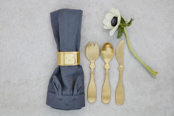 Elodie Details dětský příbor Gold