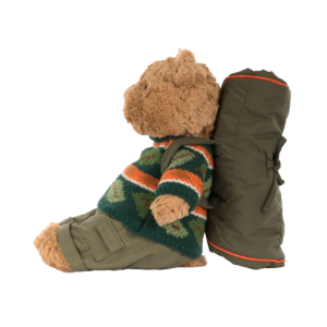 Jellycat plyšový medvěd Bartholomew v outdoor oblečku