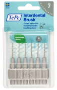 TePe Original mezizubní kartáčky z bioplastu 1,3 mm, šedé, 6 ks
