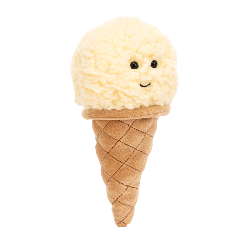 Jellycat plyšová vanilková zmrzlina 18 cm