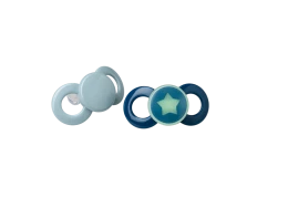 Dentistar Day & Night Soother, denní a noční dudlík, od 14 měsíců, modrý