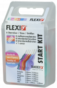 Tandex Flexi startovací sada mezizubních kartáčků, 6 ks