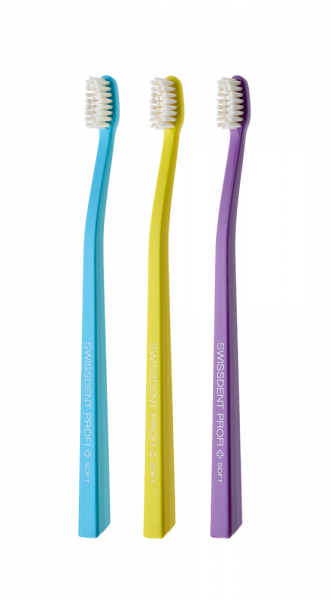 SWISSDENT WHITENING zubní kartáčky Soft (2+1 zdarma), GSTAAD