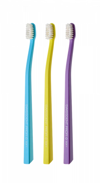 SWISSDENT WHITENING zubní kartáčky Soft (2+1 zdarma), GSTAAD