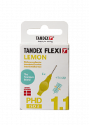 Tandex Flexi mezizubní kartáčky žluté 1,1 mm, 6 ks