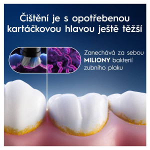 Oral-B iO Ultimate Clean Black náhradní hlavice, 4 ks