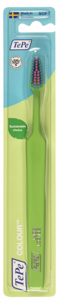TePe Colour soft, zubní kartáček, zelený