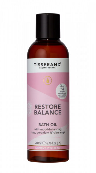 Tisserand Restore Balance koupelový olej pro obnovu rovnováhy, 200 ml