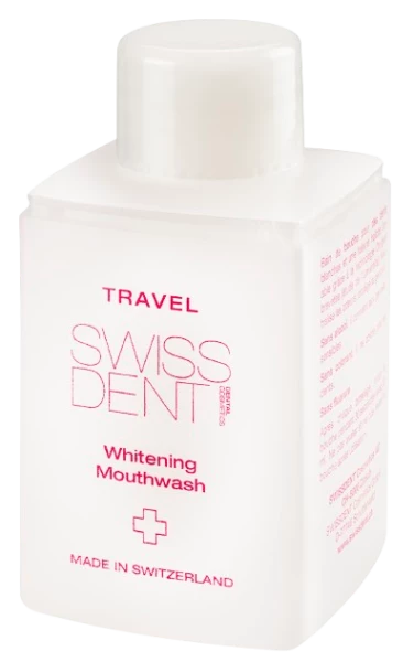 SWISSDENT EXTREME ústní voda s bělicím účinkem, cestovní balení, 100 ml