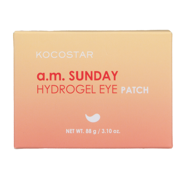 Kocostar a.m. Sunday Hydrogel Eye Patch Osvěžující oční masky, 48 ks