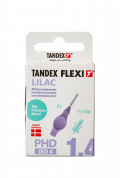 Tandex Flexi mezizubní kartáčky lila 1,4 mm, 6 ks