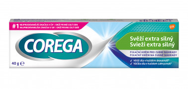 COREGA fixační krém Svěží dech, 40 g