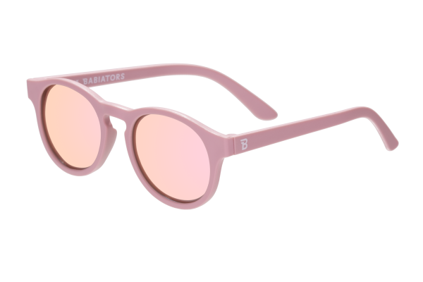 BABIATORS Polarized Keyhole Pretty in Pink, polarizační zrcadlové sluneční brýle růžové, 0-2 roky