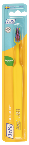 TePe Colour soft, zubní kartáček, žlutý