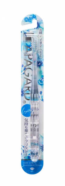 APAGARD zubní kartáček zdobený krystaly Swarovski, medium
