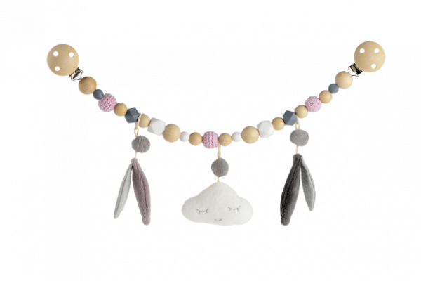 Kikadu řetízek na kočárek s jednorožcem