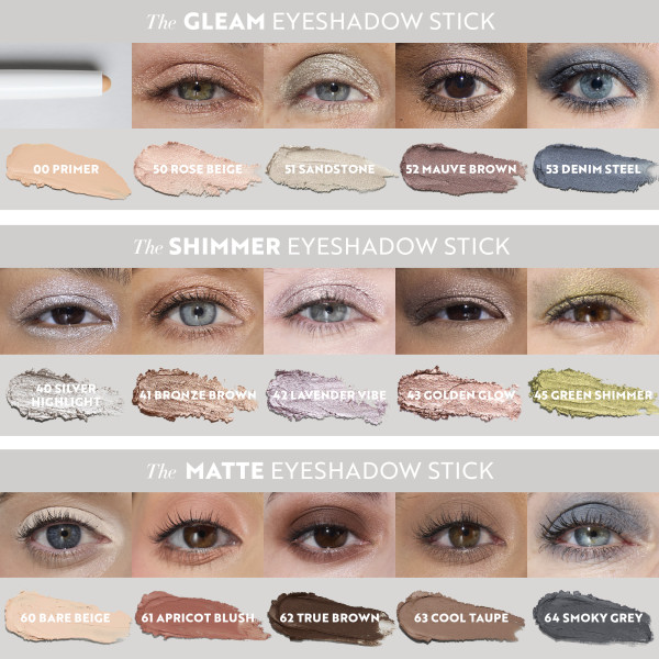 ISADORA The Gleam Eyeshadow Stick 53 Denim Steel, oční stíny v tyčince