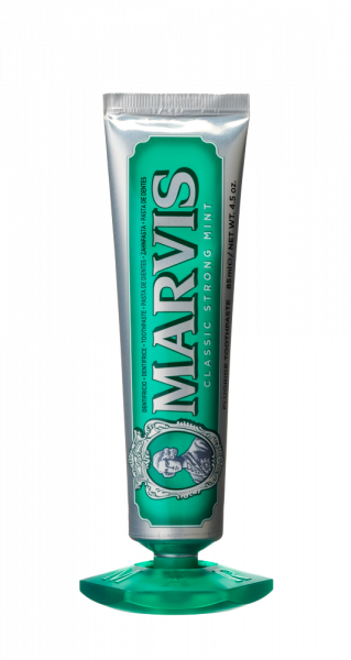 MARVIS plastový stojánek na zubní pastu, zelený
