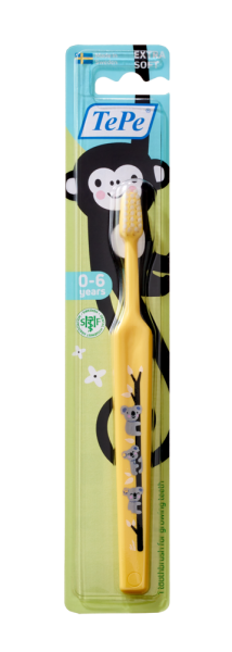 TePe Mini x-soft, zubní kartáček 0-6 let