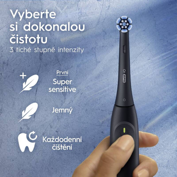 Oral-B iO Series 2 Night Black černý, elektrický zubní kartáček