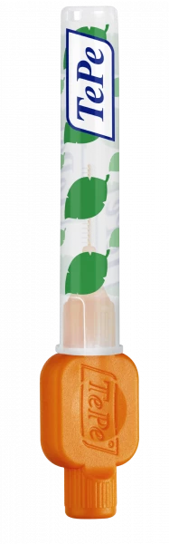 TePe Original mezizubní kartáčky z bioplastu 0,45 mm, oranžové, 25 ks