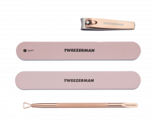 Tweezerman Rose Gold Manicure Set, Rose Gold sada na manikúru