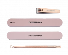 Tweezerman Rose Gold Manicure Set, Rose Gold sada na manikúru