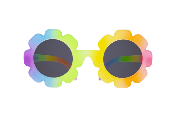 BABIATORS Original Flower Power, sluneční brýle duhové, 0-2 roky