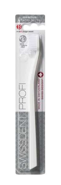 SWISSDENT GENTLE zubní kartáček, X-soft, bílý