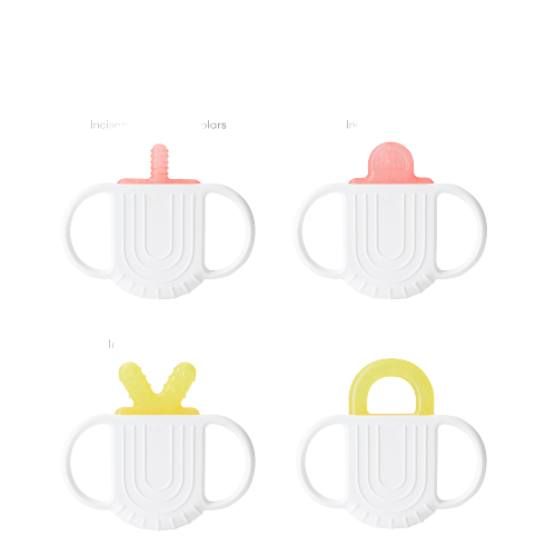 Fridababy Chladivé kousátko 4 v 1 pro růst dočasných zoubků