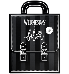 Bilou x Wednesday limitovaná kosmetická sada s náramky přátelství