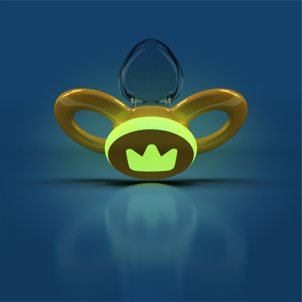 Dentistar ortodontické dudlíky od 14 měsíců věku, žluto-zelené